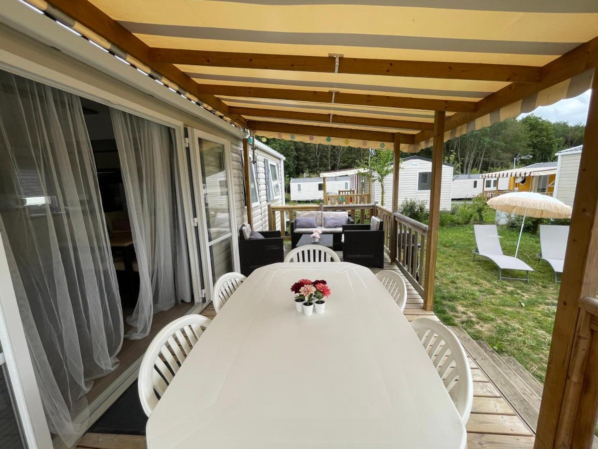 Mobil-Home 4 Etoiles Avec Piscine Proche De Blois Onzain Exterior foto