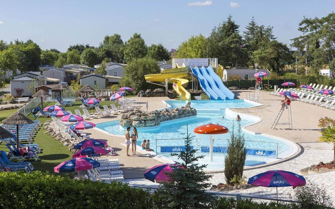 Mobil-Home 4 Etoiles Avec Piscine Proche De Blois Onzain Exterior foto