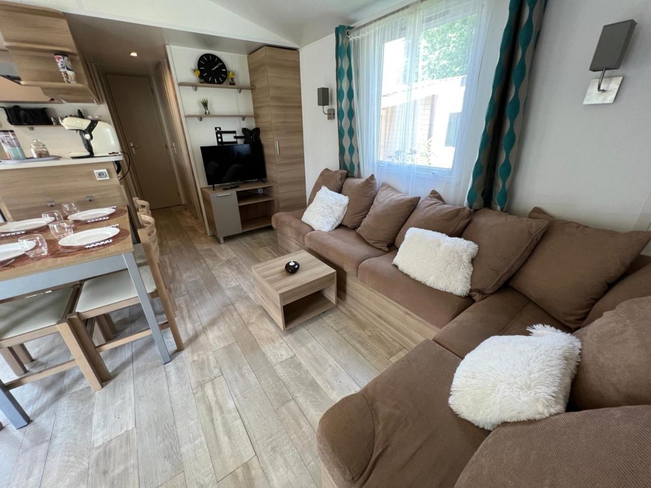 Mobil-Home 4 Etoiles Avec Piscine Proche De Blois Onzain Exterior foto