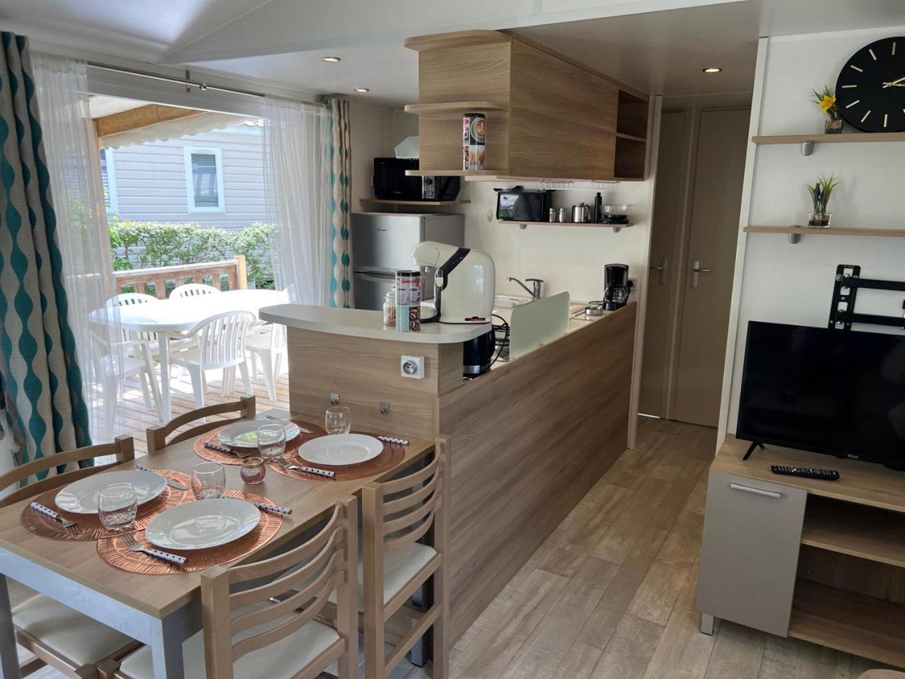 Mobil-Home 4 Etoiles Avec Piscine Proche De Blois Onzain Exterior foto